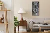 Wandkunst Leinwand Bild Uhr 30x60 Gemälde Winter Schnee Produktbild-Vorschau 3