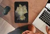 MuchoWow® Mauspad Mousepad Europa - Deutschland - Gold Produktbild-Vorschau 3