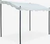 Pavillon 3x2 mètres Jardin Acier Café Hôtel Pergola - Noir Voir les images du produit 1