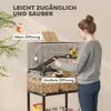 Klatka dla chomików PawHut na kółkach, 3-poziomowa klatka Podgląd zdjęcia produktu 9