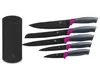 6tlg. Messerblockset KING® CARBON BERRY LINE Edelstahl Produktbild-Vorschau 2