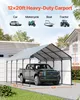 VEVOR Zeltgarage, 3,6x6x3,15 m Garagenzelt, Carport mit Produktbild-Vorschau 2