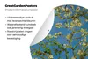 MuchoWow® Gartenposter Outdoor-Poster Rund Mandelblüte - Produktbild-Vorschau 4
