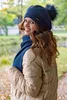 Vivisence Baskenmütze Damen mit bommel Universalgröße - Produktbild-Vorschau 4