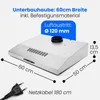 Bomann® Dunstabzugshaube 60cm Unterbau | Umluft und Abluft Produktbild-Vorschau 10