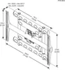 Vogels PFW 6852 schwenkbar / neigbar Schwarz Produktbild-Vorschau 3