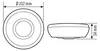ESYLUX PD 360/8 Basic, Zimmerdecke, Drinnen, Weiß, IP40, 3 Produktbild-Vorschau 3