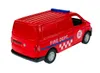 Welly Volkwagen T6 Pompiers Rouge Transporter version boîte Voir les images du produit 2