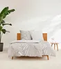 Satin-Bettwäsche - 135 x 200 cm - Beige - Braun - Baumwolle Produktbild-Vorschau 2