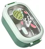 Bento-Lunchbox, tragbar, sicher, auslaufsicher, unterteilt, Produktbild-Vorschau 6