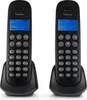 Profoon DECT-Telefon PDX-320 Doppelset Schwarz Anteprima dell’immagine prodotto 1