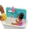 Barbie CHŮVA HERNÍ SET 5.s vanou - černoška Náhľad obrázku produktu 16