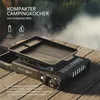 EVOCAMP Campingkocher 1-flammig mit BBQ Grillplatte 38 cm Produktbild-Vorschau 2