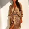 Sommerkleid für Damen - Luftige Tunika - Strandüberwurf - Produktbild-Vorschau 2