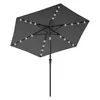 SONGMICS Sonnenschirm Ø 270 cm mit 32 LED-Lämpchen Produktbild-Vorschau 9