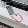 Funky Hearts (Transparent Pink) Transparant Cord Hülle  - Produktbild-Vorschau 6