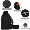 Aucuu Nylon Umhängetasche Damen Crossbody Bag Produktbild-Vorschau 3