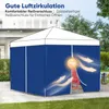 Sekey 2 Seitenteile für 3x3 /3x6m/3x9m pavillon mit Produktbild-Vorschau 5