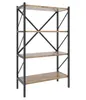 VCM Holz Metall Aufbewahrung Stand Regal Bücherregal Deko Produktbild-Vorschau 4