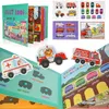 Montessori Sensorikbuch für Kinder Quiet Book mit Klett Produktbild-Vorschau 5