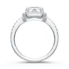 925er Silber Verlobungsring mit Zirkonia von JEWLIX Produktbild-Vorschau 3