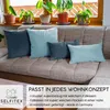 Selfitex 4er Set Cord Kissen inkl. Füllkissen, weich und Produktbild-Vorschau 5