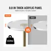 VEVOR Table d'appoint en acrylique transparent, Table Voir les images du produit 4
