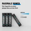 ABSINA 8x AAA ricaricabili 1150 NiMH - Batterie AAA Micro Anteprima dell’immagine prodotto 4