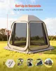 Screen House Tent, 3030 x 2650 x 2300 mm, 4-8 Person Pop Up Produktbild-Vorschau 2