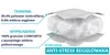 Oreiller, coussin 40x60 ANTI-STRESS Senna Home avec Voir les images du produit 4