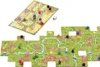 A board game with multiple tiles and player pieces laid out on a white background. Náhľad obrázku produktu