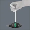A hand holding a T-handle hex screwdriver. Produktbild-Vorschau