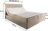 Masseno Boxspringbett MURLO 180x200 cm Komplett-Set mit Produktbild-Vorschau 3