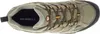 Top-down view of a beige Merrell hiking shoe. Produktbild-Vorschau