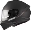 A black flip-up motorcycle helmet shown from the side. Náhľad obrázku produktu