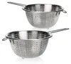 COM-FOUR® 2x Küchensieb aus Edelstahl - klassisches Produktbild-Vorschau 1