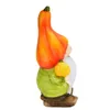 Gnome citrouille en céramique 16 cm Voir les images du produit 4