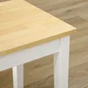 HOMCOM Sitzbank 2-Sitzer Essbank Holzbank, Küchenbank bis Produktbild-Vorschau 9