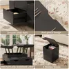 VOWNER Höhenverstellbarer 3-in-1-Multifunktions-Couchtisch Produktbild-Vorschau 4
