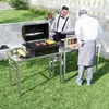 TWOLIIN Edelstahl klapptisch mit 300 kg Tragkraft und Produktbild-Vorschau 9