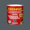Consolan Wetterschutzfarbe 2,5 L schiefer 207 Farbe Produktbild-Vorschau 5