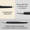 LAMY 2000 schwarz 4 Farben Kugelschreiber Sichtwahlmechanik Produktbild-Vorschau 3