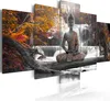 Italienischer Leinwand Leinwandbild - Autumn Buddha Produktbild-Vorschau 2