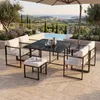 Flieks Gartenlounge-Set 6 Sitzer, Gartenmöbelset Produktbild-Vorschau 3