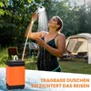 Tragbare Campingdusche, Camping Dusche Outdoor, 6000mAh Produktbild-Vorschau 9