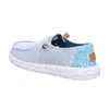 HEYDUDE Wendy Heathered Slub Tropical Scarpe basse da donna Anteprima dell’immagine prodotto 17