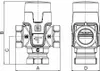 LK 551 HydroMix Mischventil - Innengewinde Rp 1" 35°-65°C Produktbild-Vorschau 2