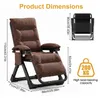 Transat pliable, supportant jusqu'à 200 kg, chaise Voir les images du produit 9