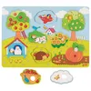 Puzzle z obrazkiem w tle W ogrodzie Podgląd zdjęcia produktu 4