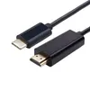 Câble USB 3.1 type C papa vers HDMI papa, 4K, 1.8m, noir Voir les images du produit 1